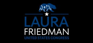 Laura Friedman campaign logo